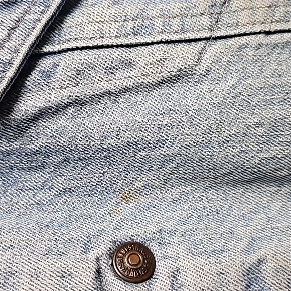 Rare Vintage Levi's Workwear Sherpa Truckers Coat - Picture 4 of 10